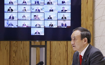 Koronawirus. Nowy premier Japonii traci poparcie przez epidemię