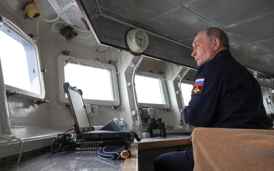 Istnieje kilka scenariuszy eskalacyjnych, z których może skorzystać Rosja. Na zdj. Władimir Putin wi