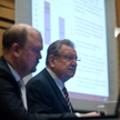 Wiceprezes Amiki Wojciech Kocikowski i prezes Jacek Rutkowski