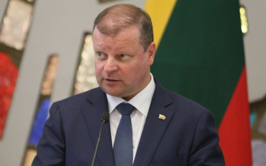 Premier litewskiego rządu Saulius Skvernelis