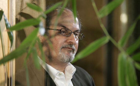 Salman Rushdie w Polsce - 2006 rok, konferencja prasowa w siedzibie Agora S.A.