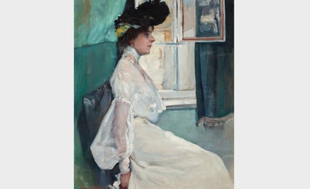 Georges Mosson, Dama przy oknie, 1904