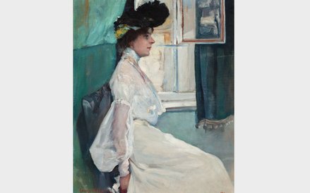 Georges Mosson, Dama przy oknie, 1904