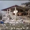 Zniszczenia po ataku w Jaworowie