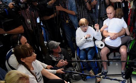 Protestujący w Sejmie odcięci od prysznica