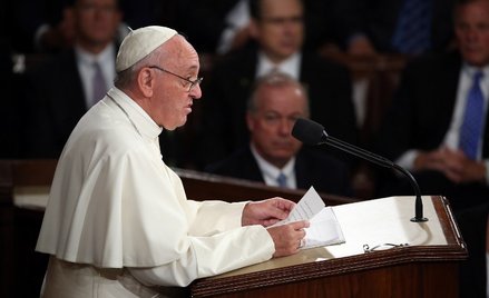 Papież Franciszek przemawia w Kongresie USA