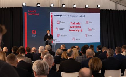 Minister aktywów państwowych Wojciech Balczun liczy, że udział krajowego komponentu w inwestycjach z