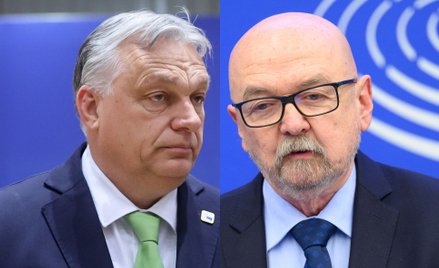 Europoseł PiS prof. Ryszard Legutko i premier Węgier Viktor Orbán