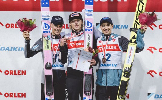 Piotr Żyła, Dawid Kubacki, Kamil Stoch