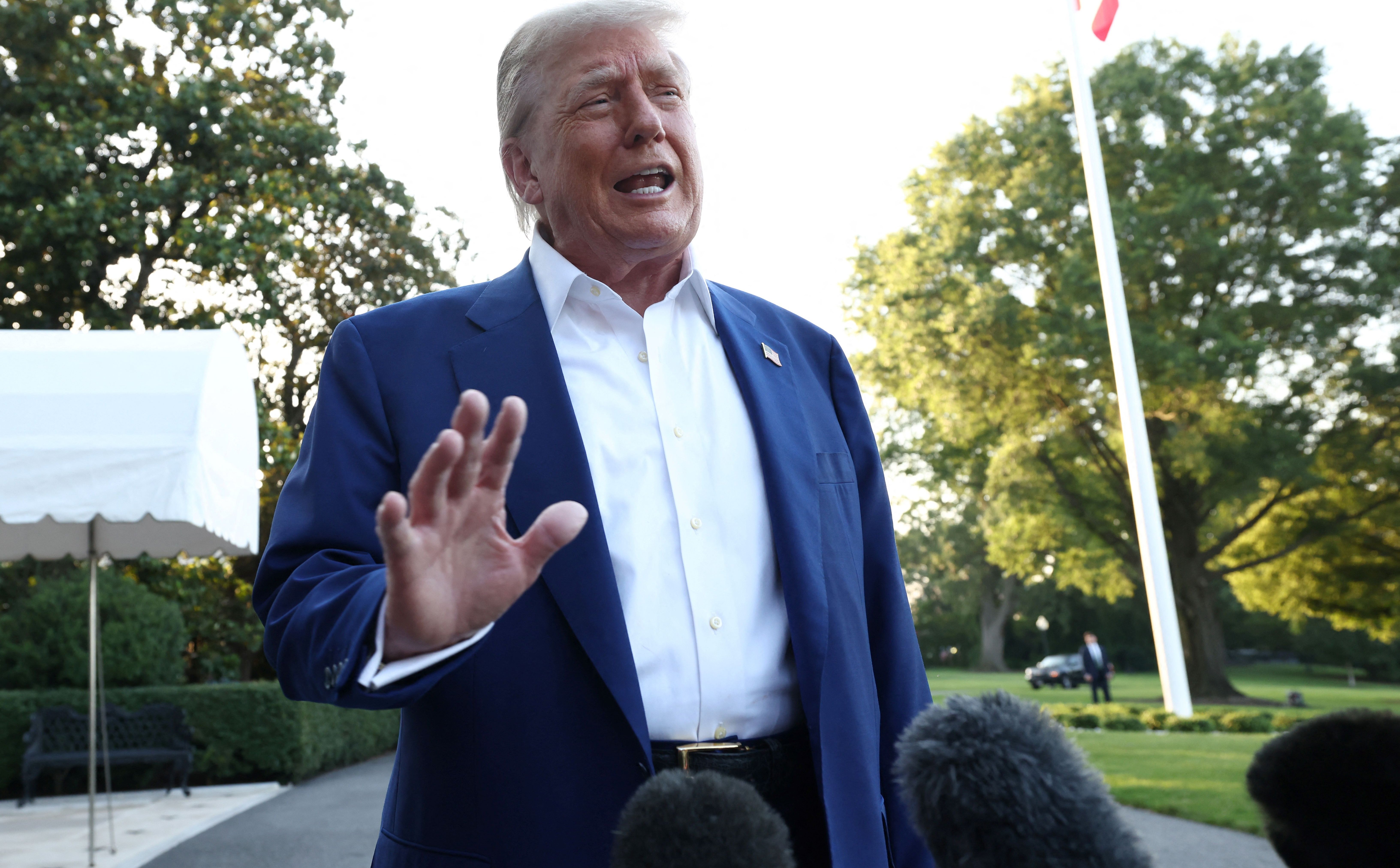 Donald Trump z apelem do Izraela: Nie zrzucajcie tych bomb