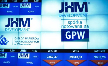 Słabsze wyniki JHM Development