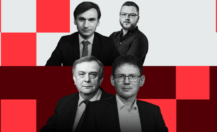 Prof. Wiesław Lizak, Uniwersytet Warszawski, Jacek Wasilewski, Quenda Group i Adam Grzybowski, KUKE