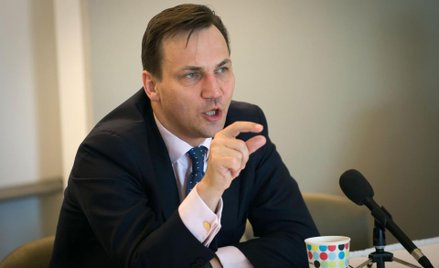 Marszałek Sejmu Radosław Sikorski