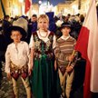 Rodacy z gór ubrani byli w tradycyjne stroje