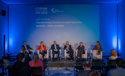 Od lewej: Jacek Dudkiewicz, Chief Sustainability Officer, Rhenus Logistics, Katarzyna Żuławska, Dyre