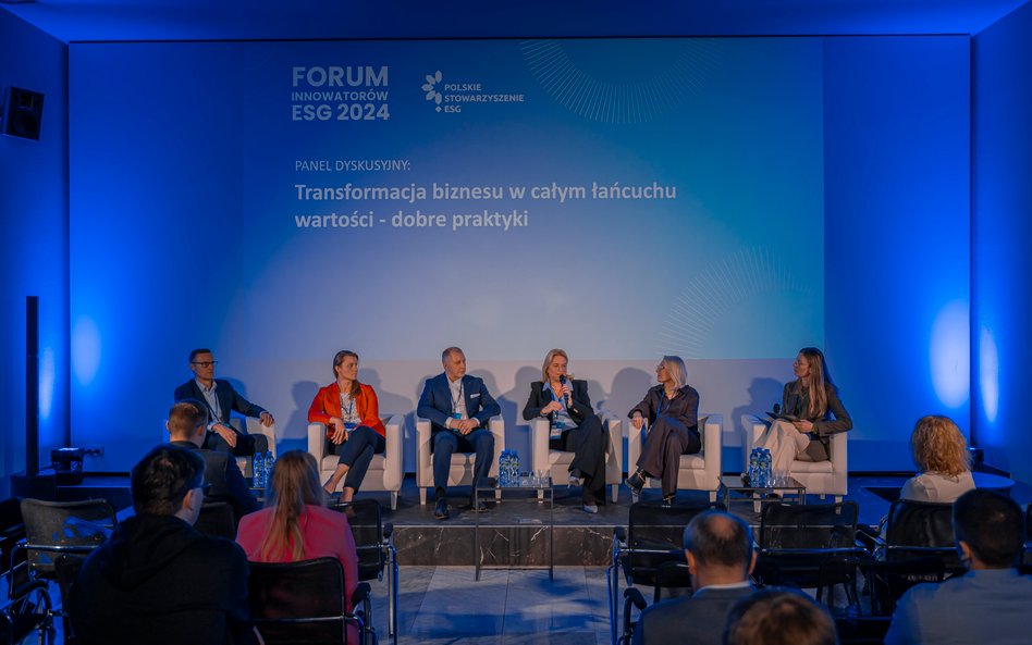 Od lewej: Jacek Dudkiewicz, Chief Sustainability Officer, Rhenus Logistics, Katarzyna Żuławska, Dyre