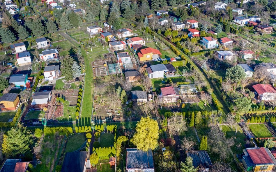 Działkowcy walczą z opłatami za użytkowanie wieczyste. Chcą najniższej stawki