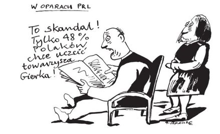 Komentarz rysunkowy. W oparach PRL