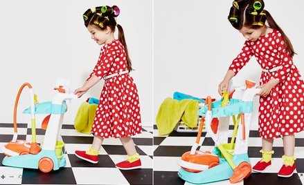 Mothercare: Kontrowersyjne zdjęcia promujące zabawki imitujące sprzęt do sprzątania