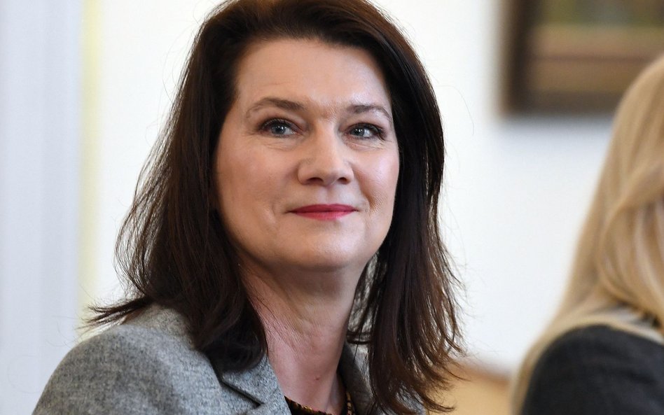 Minister spraw zagranicznych Szwecji Ann Linde