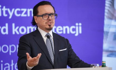 Minister aktywów państwowych Wojciech Balczun