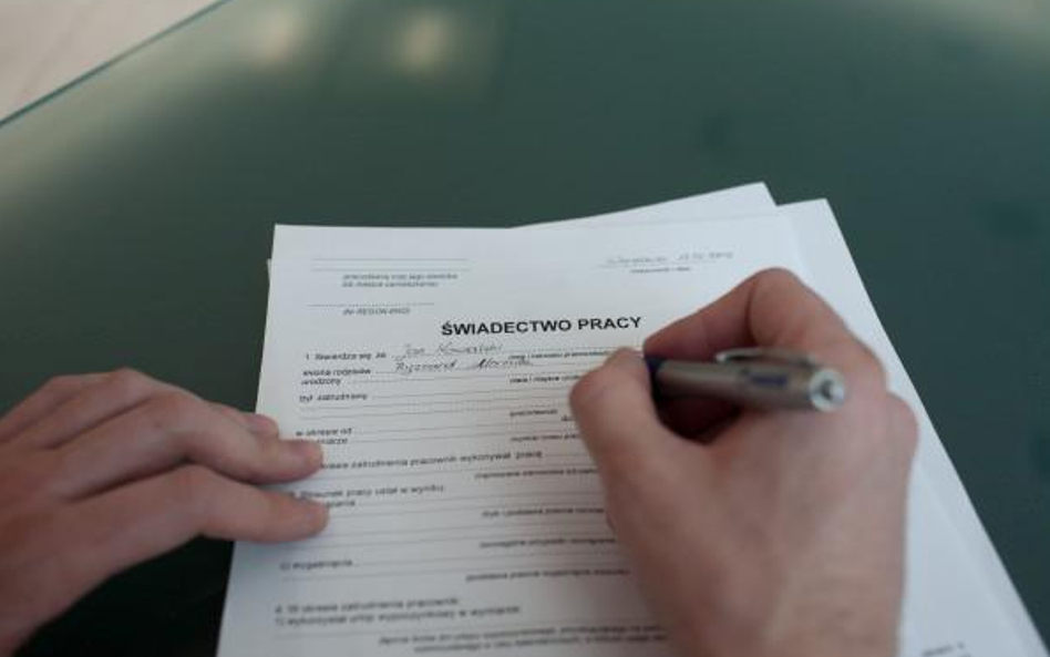 Zmiana zasad wydawania świadectw pracy