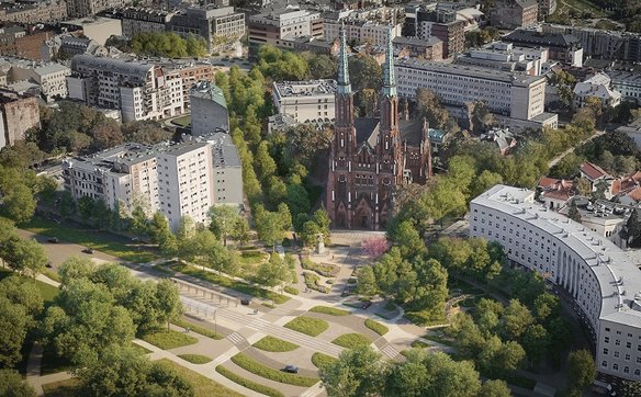 Jak stwierdził sąd konkursowy, projektanci wykazali się dużą wrażliwością na kontekst miejsca i zapr