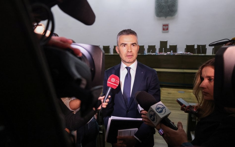 Sędzia Trybunału Stanu, prezes Naczelnej Rady Adwokackiej Przemysław Rosati