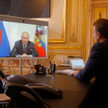 Macron i Putin o "deeskalacji" sytuacji na granicy Polska - Białoruś