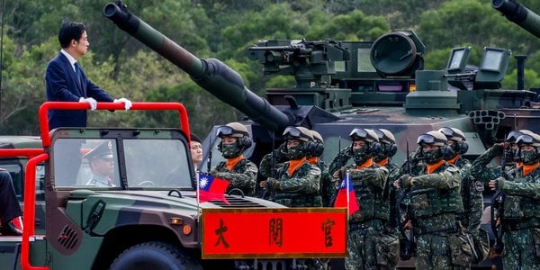 Chiny nie wykluczają użycia siły przeciw Tajwanowi. Jest reakcja Tajpej