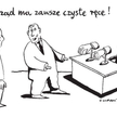 Komentarz rysunkowy. Rząd ma czyste ręce