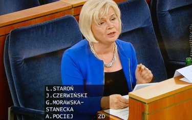 Senator Lidia Staroń kandydatką PiS na RPO. "Bo bardzo chce"