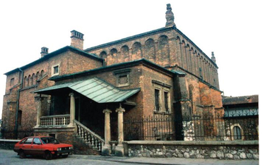 Synagoga Stara na Kazimierzu krakowskim, wzniesiona w końcu XV w., przebudowana przez włoskiego budo