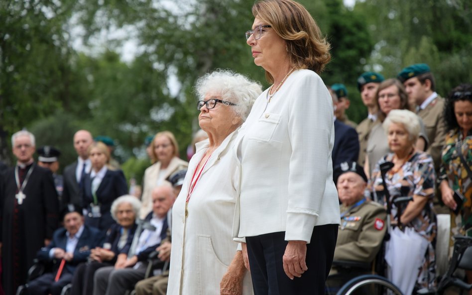 Wieńce złożyła też marszałek Senatu Małgorzata Kidawa-Błońska
