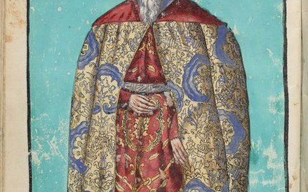 Donat Hübschmann, Zygmunt Herberstein w szacie honorowej podarowanej mu przez sułtana Sulejmana, 156