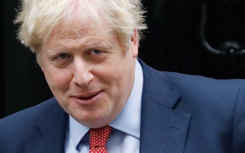 Boris Johnson ma powody do radości