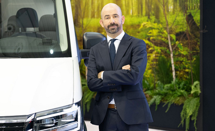 Piotr Łakomy, dyrektor marki VW Samochody Dostawcze