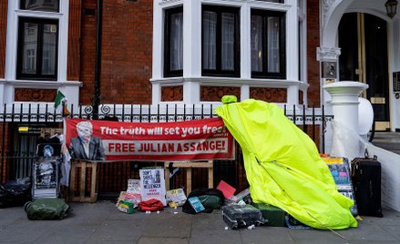 Ambasada Ekwadoru, w której przez siedem lat ukrywał się Julian Assange