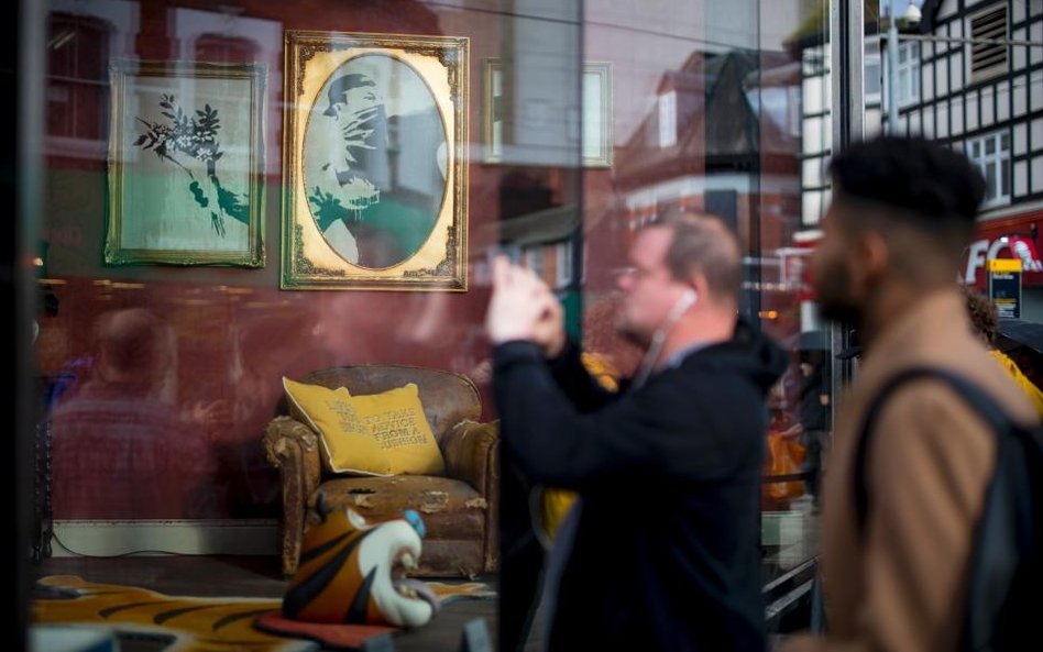 Banksy otworzył sklep z wyposażeniem wnętrz w Londynie