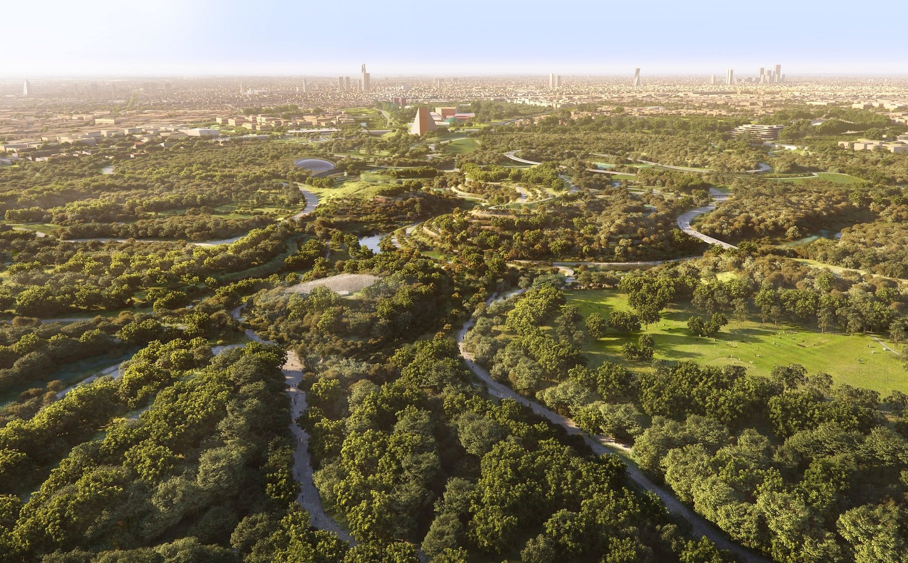 Największy na świecie park na środku pustyni. Nowy projekt Saudyjczyków