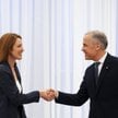Roberta Metsola i Mark Carney w Erywaniu, podczas VIII szczyu Europejskiej Wspólnoty Politycznej, ma