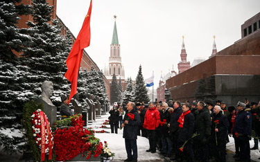 5 marca 2023, Plac Czerwony w Moskwie. 70 rocznica śmierci Stalina