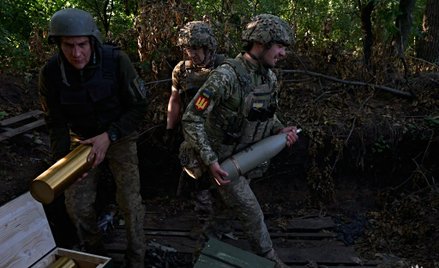 Ukraińscy artylerzyści