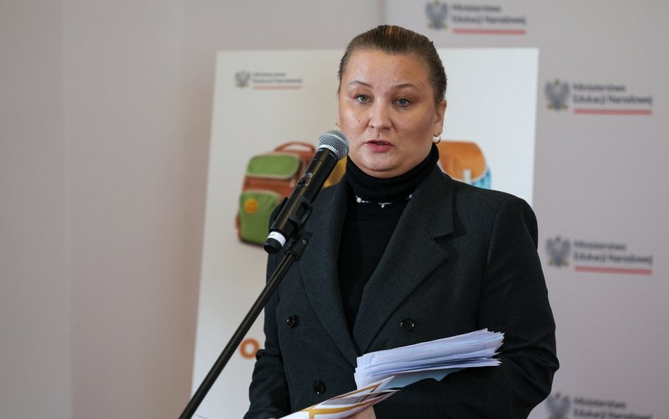 Paulina Piechna-Więckiewicz, podsekretarz stanu w Ministerstwie Edukacji Narodowej