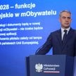 Wicepremier, minister cyfryzacji Krzysztof Gawkowski podczas konferencji prasowej "Rozwijamy mObywat