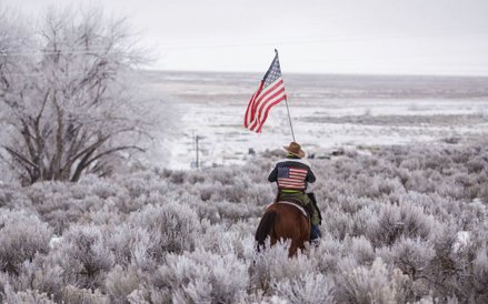 7 stycznia, USA. Duan Ehmer w rezerwacie przyrody Malheur National Wildlife w Oregonie. Od początku 
