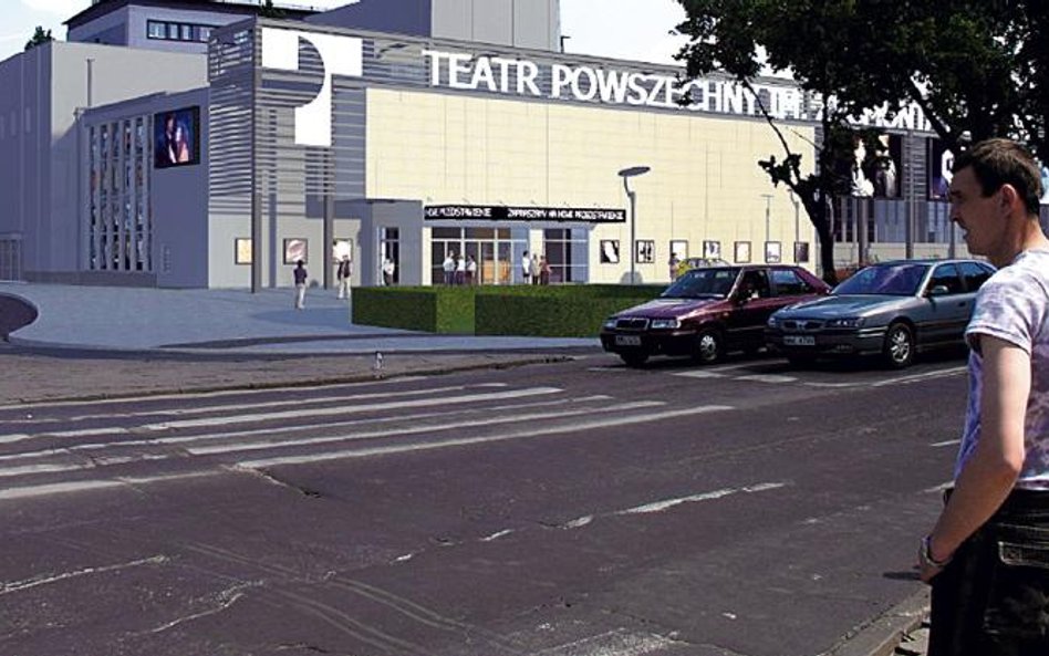 W Teatrze Powszechnym zmieni się nie tylko elewacja, ale również wnętrze