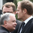 Lech Kaczyński i Donald Tusk