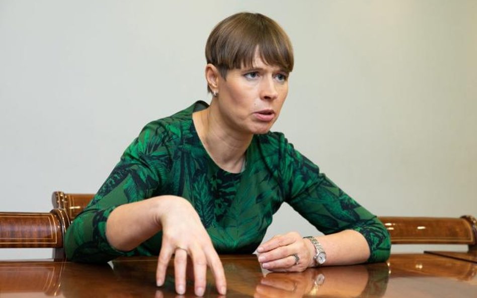 Kersti Kaljulaid odwiedziła w czwartek siedzibę redakcji „Rzeczpospolitej”