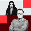 Marzena Tabor-Olszewska, redaktor prowadząca „Rzeczpospolitej” i Marek Kozubal, dziennikarz działu k